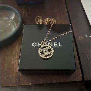 Stunning Chanel and Strass Pendant 2006A